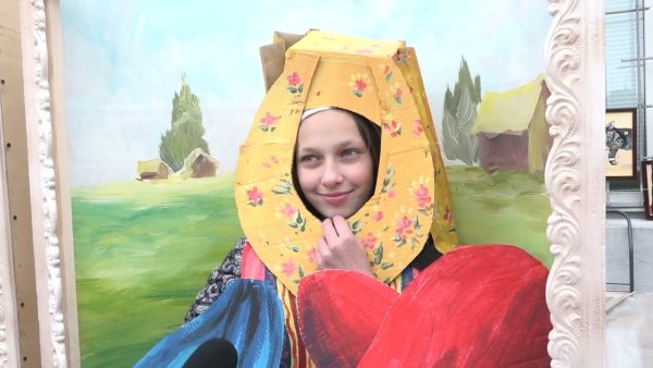 Живопись телега грязь