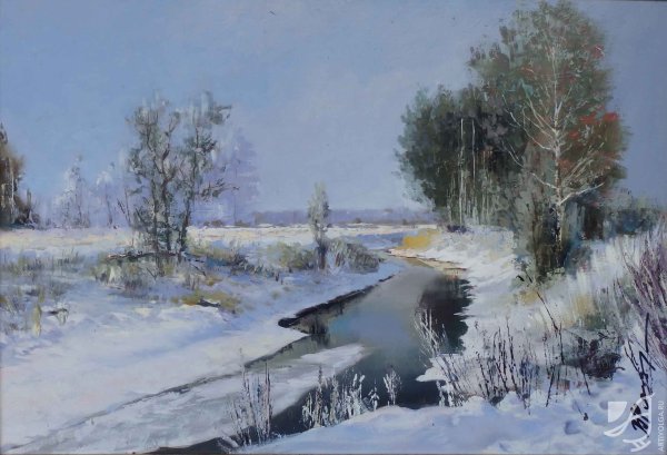 Живопись телега грязь