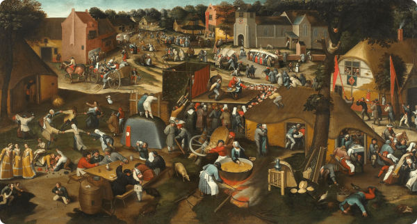 Картины Питера брейгеля середины 16 века