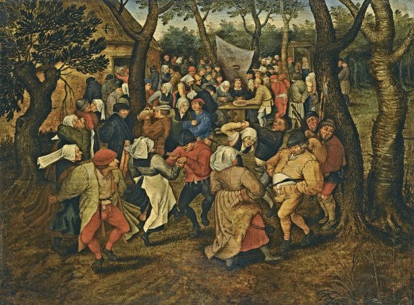 Питер брейгель Крестьянская свадьба