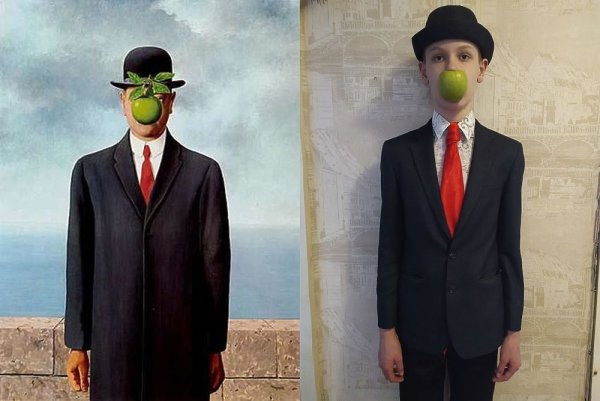 Рене Магритт сын человеческий