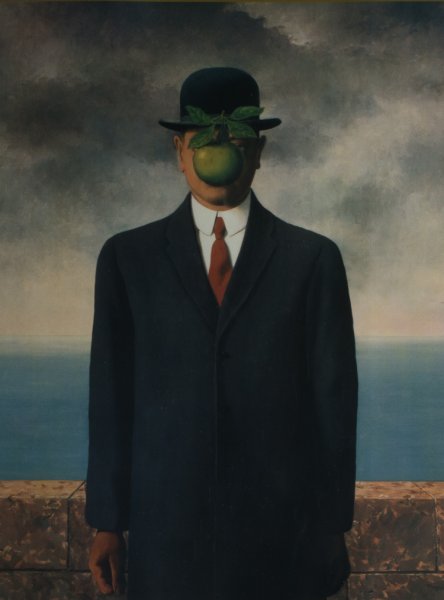 Рене Магритта сын человеческий