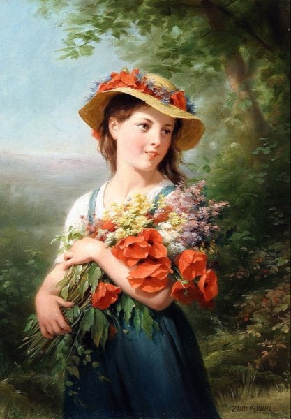 Художник Фриц Цубер Бюлер