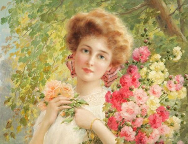 Французский художник Эмиль Вернон ( Emile Vernon 1872 — 1919),