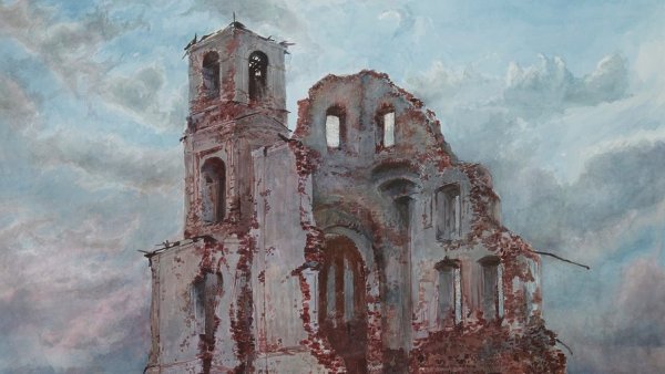 Картина Новогодняя ночь Сергея Андрияки