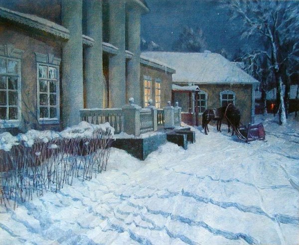 Борис Ведерников художник пейзажи