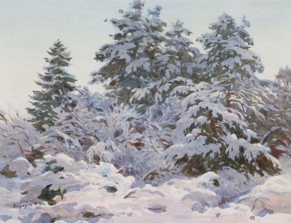 Сергея Андрияка "Новогодняя ночь" (1984 г.).