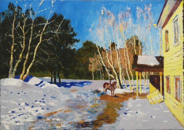 Исаак Левитан март