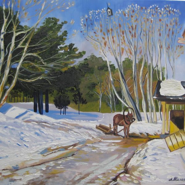 Исаак Левитан март