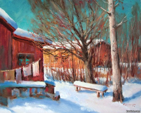 Художник Александр шевелёв картины Тутаев