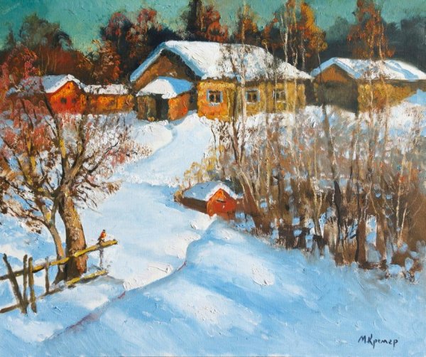 Левитан март картина