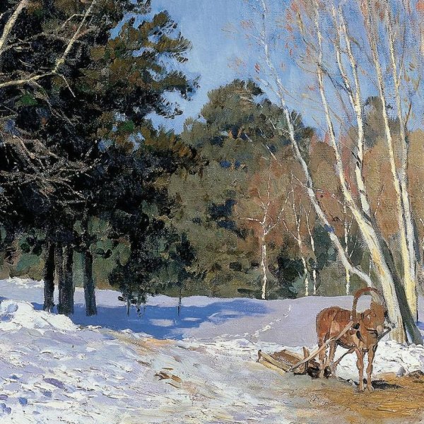 Левитан Весна большая вода