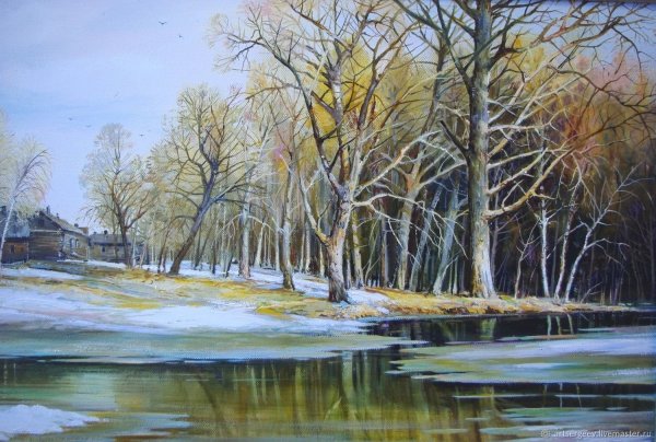 Боев Сергей Юрьевич художник зима