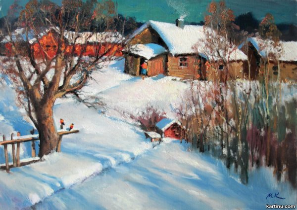 Март картины русских художников