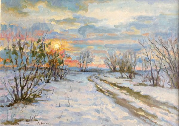 Картина март