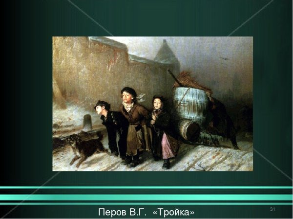 Василий Григорьевич Перов тройка