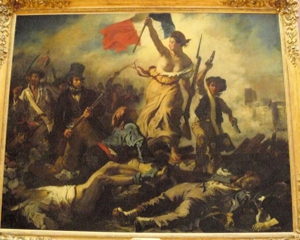 Свобода, ведущая народ, 1830, Лувр