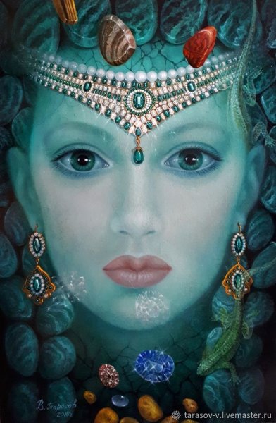 Хозяйка медной горы картины художников