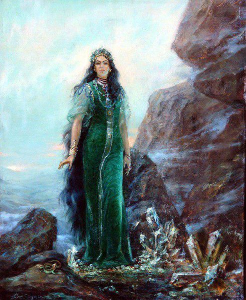 Малахитница медной горы хозяйка