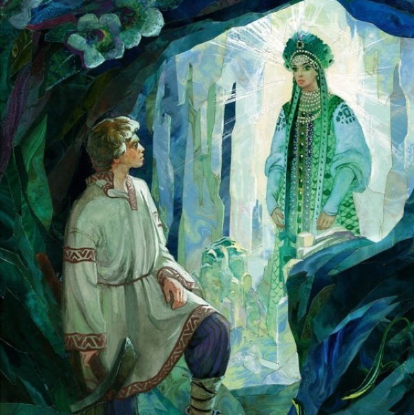 Малахитовая шкатулка Бажова