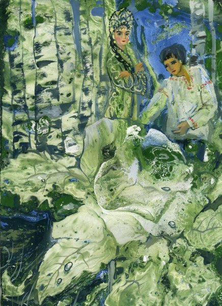 Бажов хозяйка медной горы иллюстрации