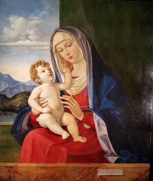 «Мадонна с розой» (начало 1530-х)