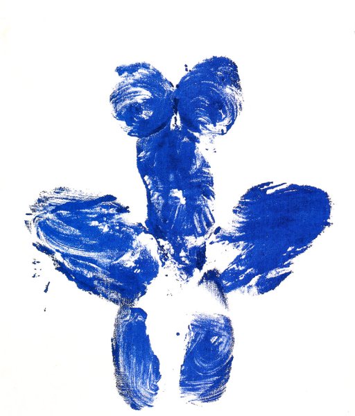 Ив Кляйн антропометрия перформанс