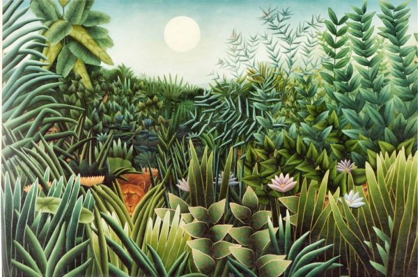 Анри Руссо картины джунгли