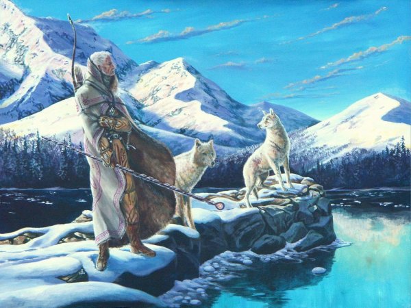 Картина Валькирия Константина Васильева