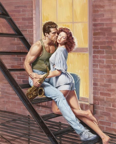 Картина влюбленные Рене Магритт оригинал