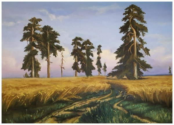 Шишкин художник «Лиственный лес», 1897