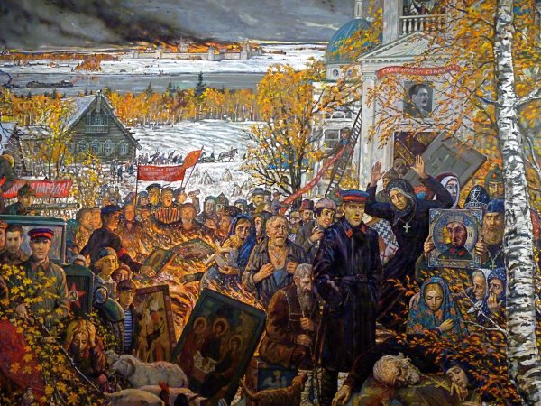 Илья Глазунов раскулачивание