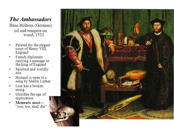 Ганс Гольбейн младший послы 1533