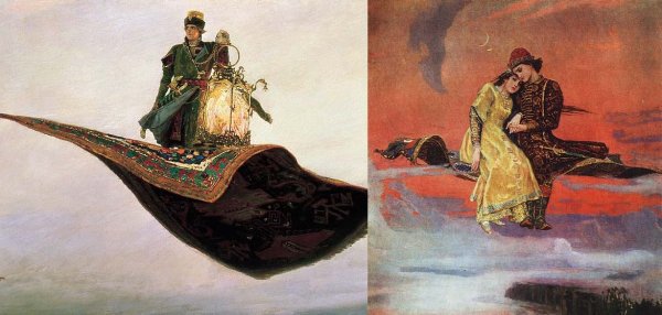 Васнецов Виктор Михайлович ковёр-самолёт