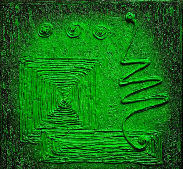 Зеленая картина