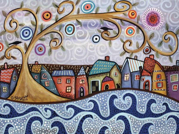 Карла Жерар море