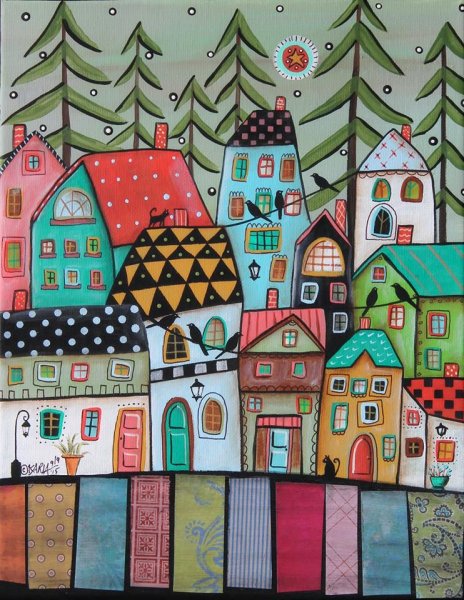 Карла Жерард домики