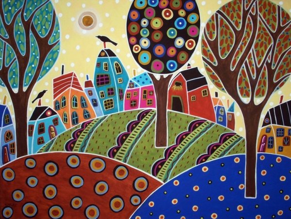 Художница Карла Жерар