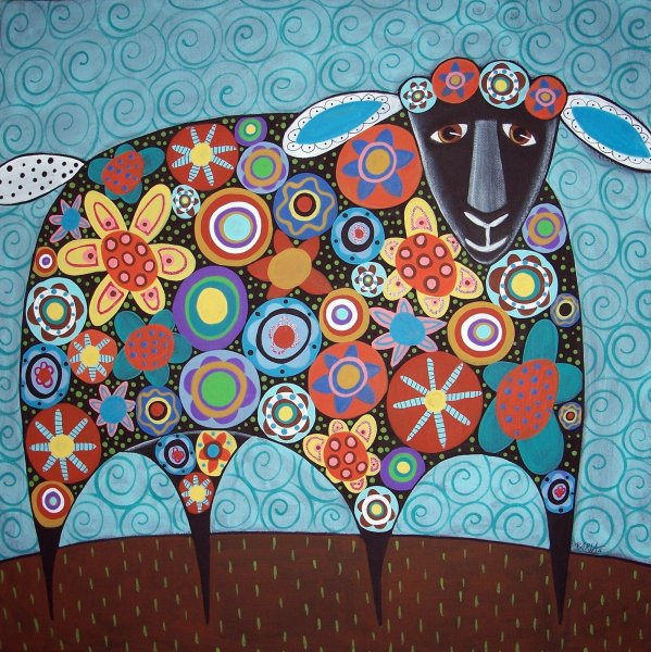 Карла Жерар наивная живопись