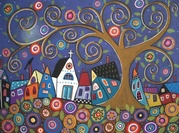 Художница Карла Жерар