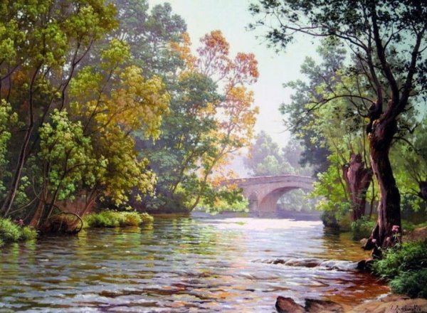 Пейзажи Рене Харлес Эдмонд хис