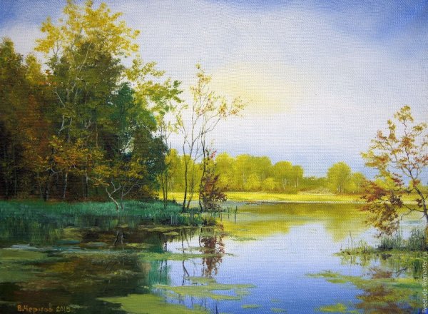 Художник Петер мёрк мёнстед (Peder Mork Monsted, 1859-1941)