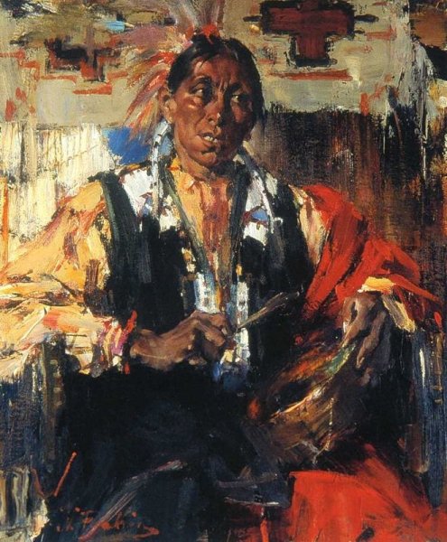 Капустница Фешин Николай Иванович (1881 - 1955)