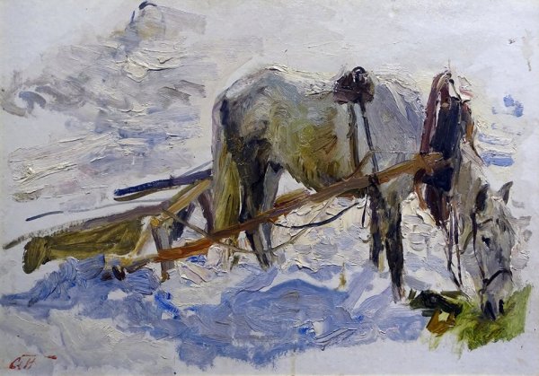 Аркадий пластов деревенский март