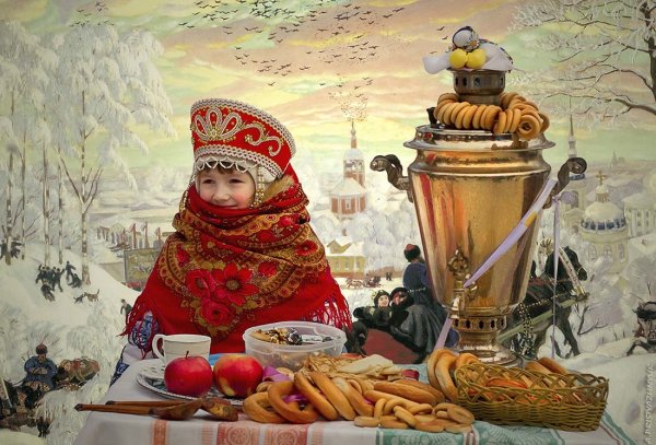 Кустодиев блины