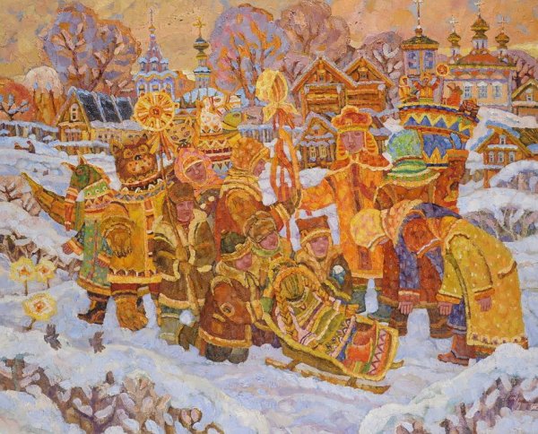 Дмитрий Холин «Масленица во Владимире. Народное гуляние» 2012