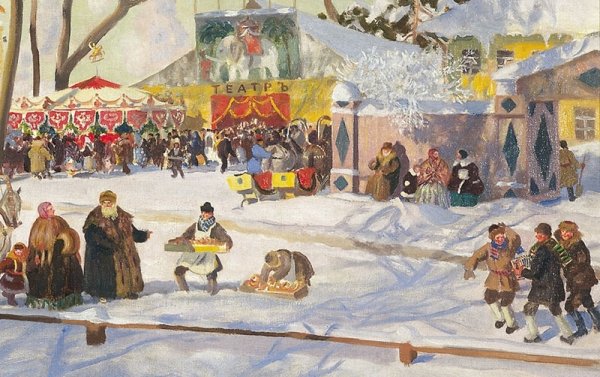 Валентин белых "собор Александра Невского. Масленица" 1908 г.