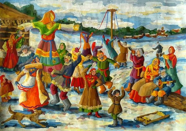 Детям о Масленице