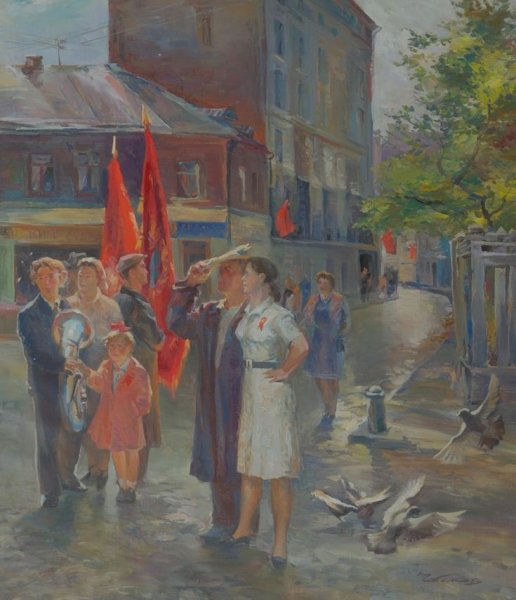 Художник Чебаков "Павлик Морозов"