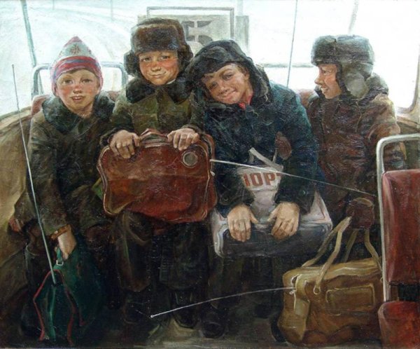 Дети в Советской живописи